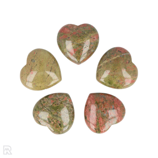 Unakite Heart | 3 cm