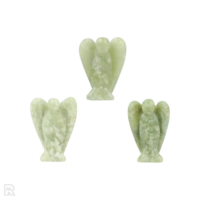 5619 Serpentine neu Jade Engel 4 cm 1