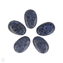 5649 dumortierite pierced pendant head