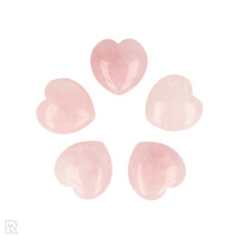 Rose Quartz Heart | 2 cm