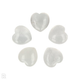 Rock crystal heart | 2 cm