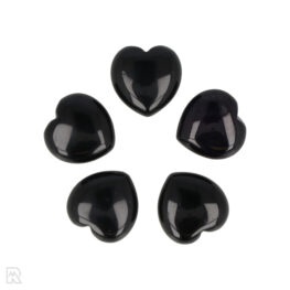 Black Obsidian Heart | 2 cm