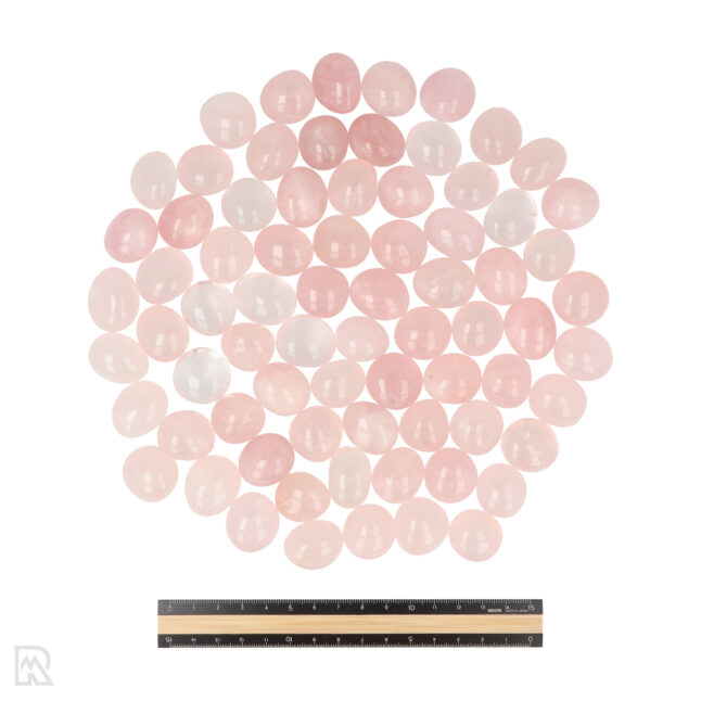 6143 ster rozenkwarts ronde trommelstenen 2