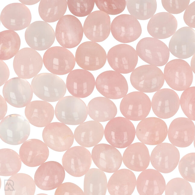 6143 ster rozenkwarts ronde trommelstenen zoom