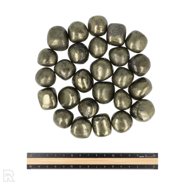 Chalcopyriet Trommelstenen | M - Afbeelding 3