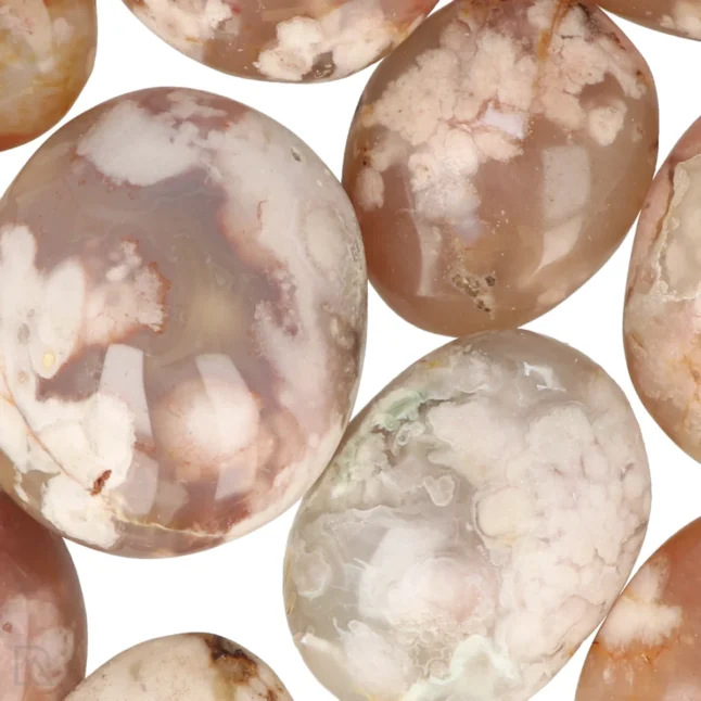 6532 flower agate handstones madagascar zoom