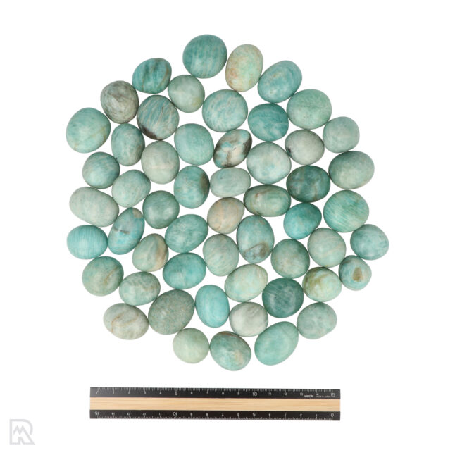 6773 amazonite round tumble stones 2