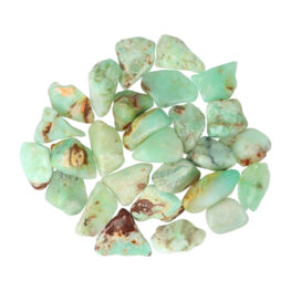 Chrysopraas Tumblestones | Extra - M