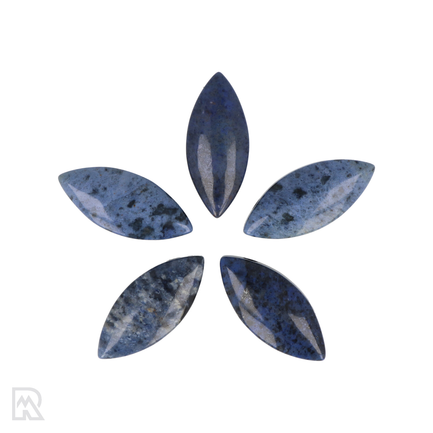 Dumortieriet Doorboorde Hanger | Punt 1 Dumortierite Pierced Pendant | Point
