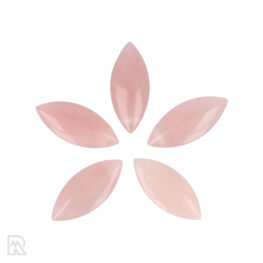 Rozenkwarts Doorboorde Hanger | Punt