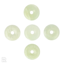 Serpentijn (New Jade) Donut Hanger | 4 cm