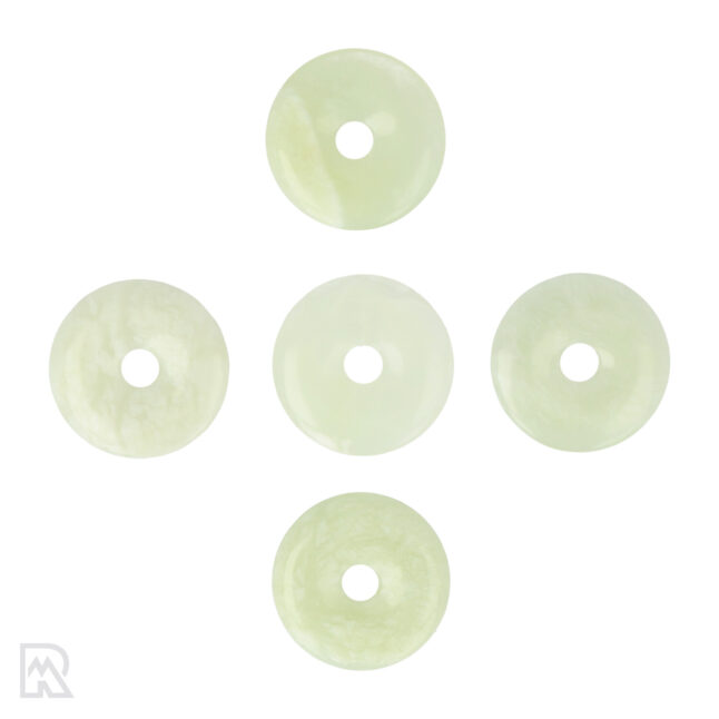 Serpentijn (New Jade) Donut Hanger | 4 cm