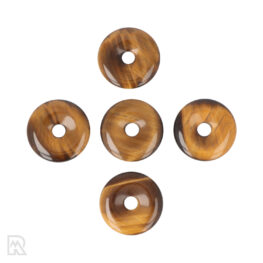 Tijgeroog Donut Hanger | 3 cm