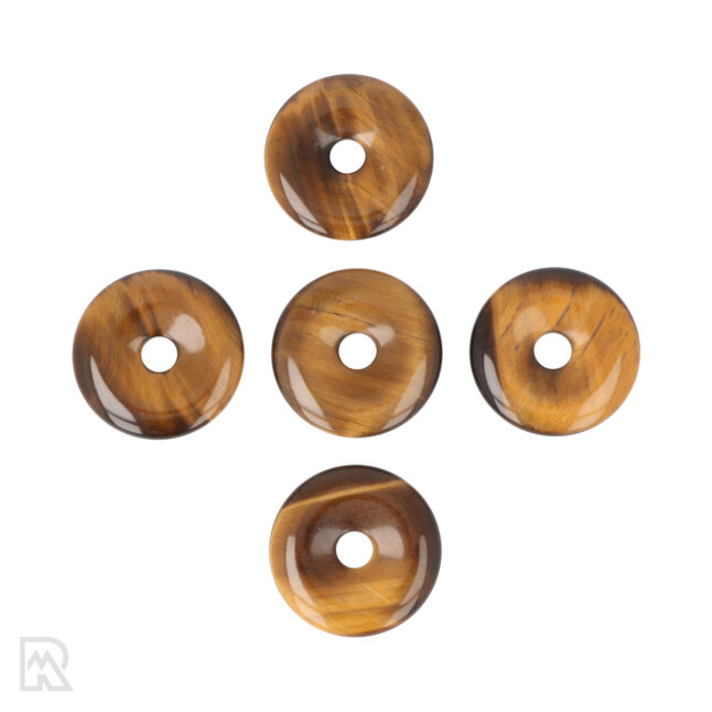 Tijgeroog Donut Hanger | 3 cm
