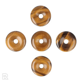 Tijgeroog Donut Hanger | 4 cm