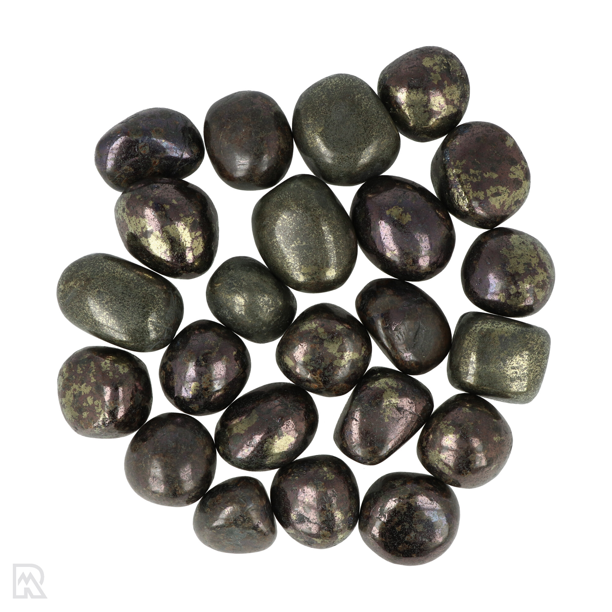 Covellien Trommelstenen 1 Covellien Tumblestones