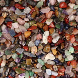 Natuurlijke Mix Trommelstenen | S