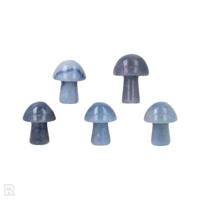 Blauwe Kwarts Paddenstoel
