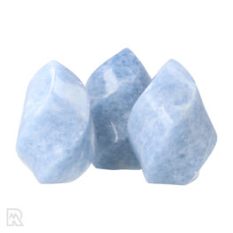 Blue Calcite Flames