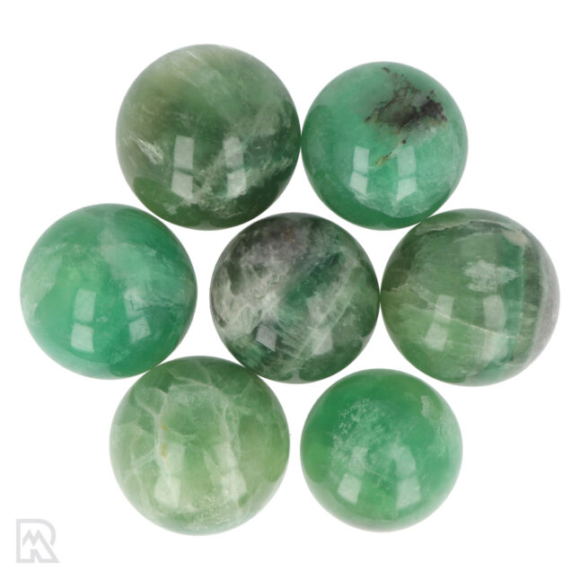 Groene Fluoriet Bollen Madagaskar 1