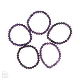 Amethist Kogelarmband |Extra -  4 mm