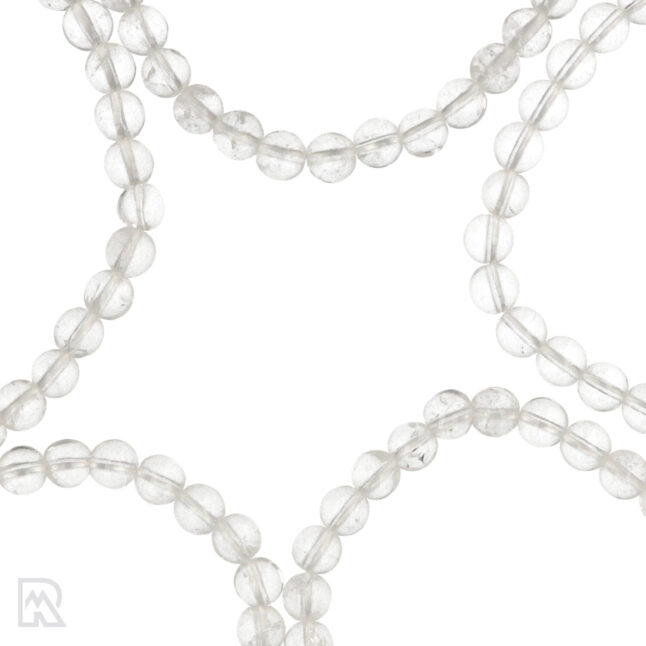 Bergkristal Kogelarmband | 4 mm - Image 2