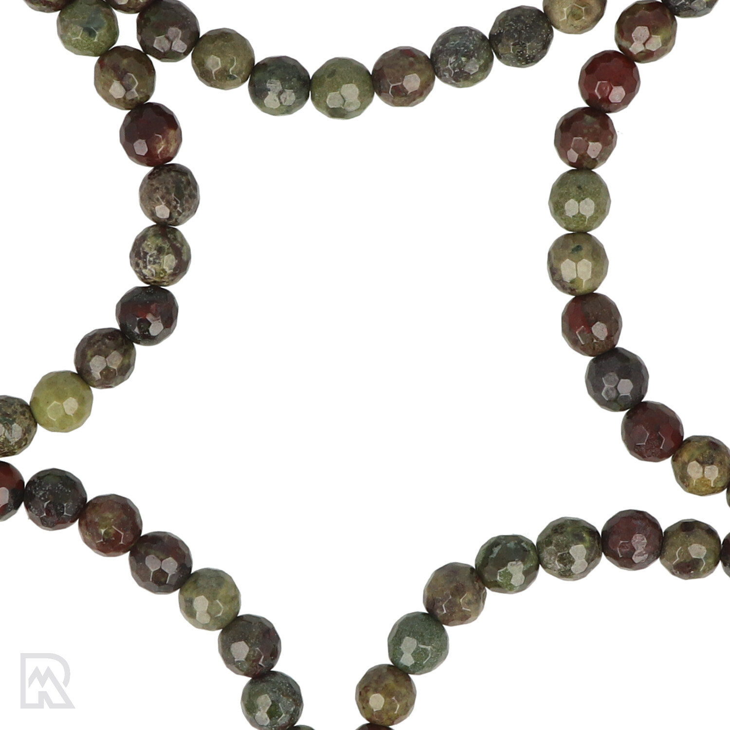 Drakenbloed Jaspis Facetarmband | 4 mm 2 Drakenbloed Jaspis Facetarmband | 4 mm - Afbeelding 2