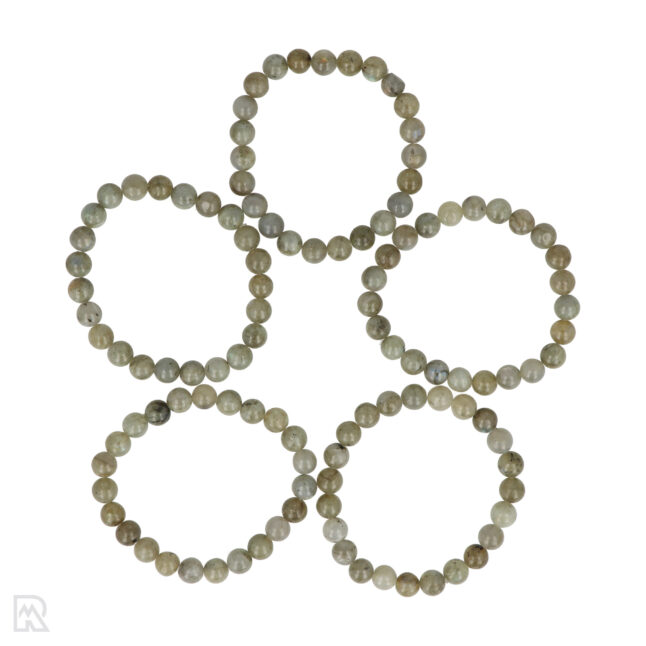 Labradoriet Kogelarmband | 8 mm