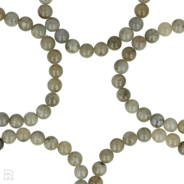 Labradoriet Kogelarmband | 8 mm - Afbeelding 2