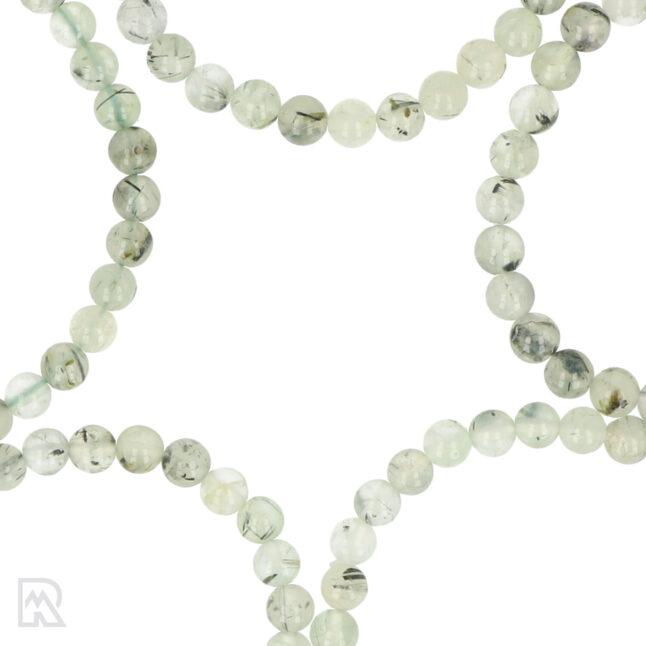 Prehniet Kogelarmband | 10 mm - Afbeelding 2