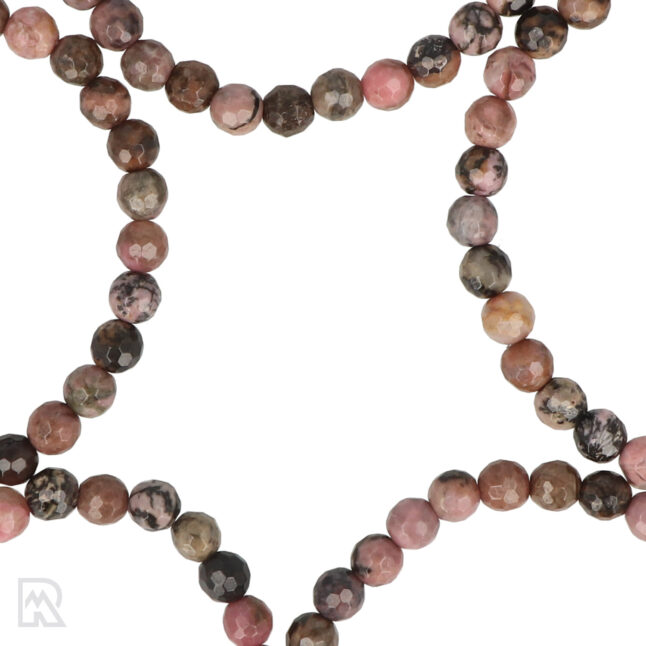 Rhodoniet Facetarmband | 4 mm - Image 2
