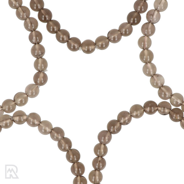 Rookkwarts Kogelarmband | 10 mm - Image 2