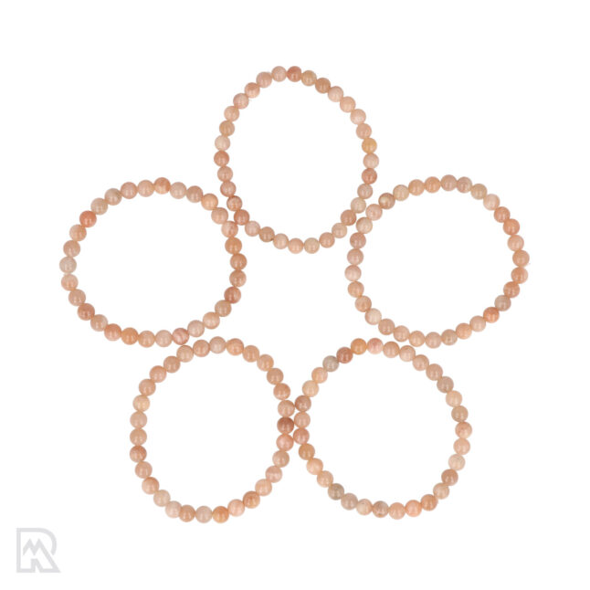Zonnesteen Kogelarmband | 6 mm