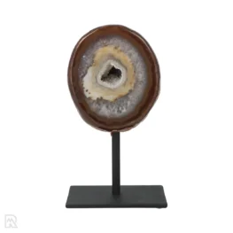 18051 agate geode on stand 1