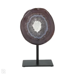 18053 agate geode on stand 1