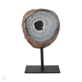18056 agate geode on stand 1