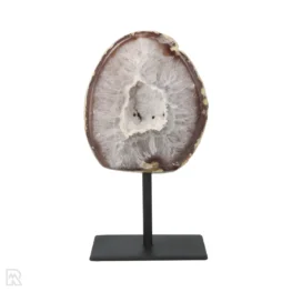 18062 agate geode on stand 1