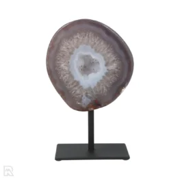 18064 agate geode on stand 1