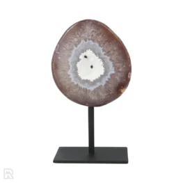 18066 agate geode on stand 1