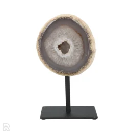 18071 agate geode on stand 1