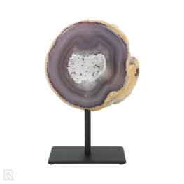 18072 agate geode on stand 1
