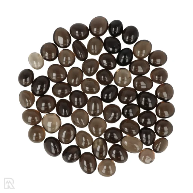 Rookkwarts Ronde Trommelstenen | M