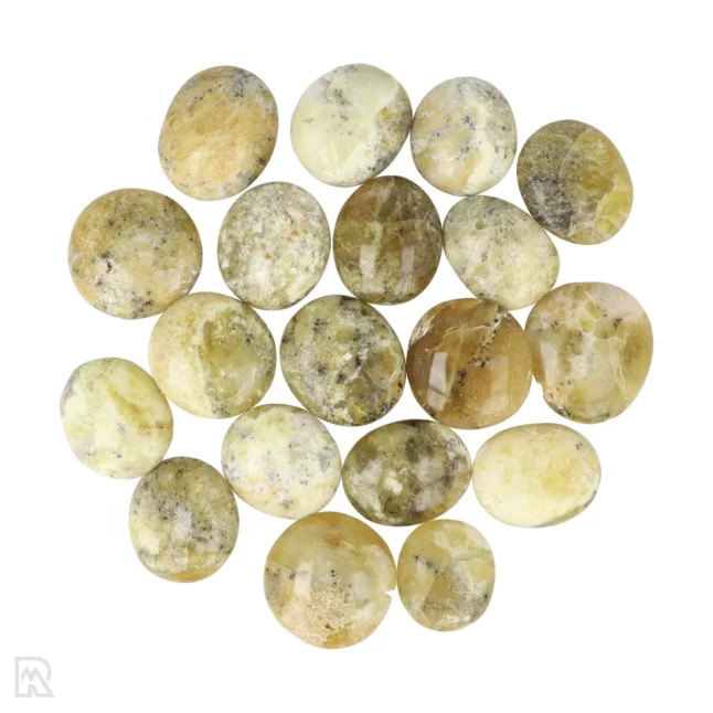 6776 yellow opal handstone head
