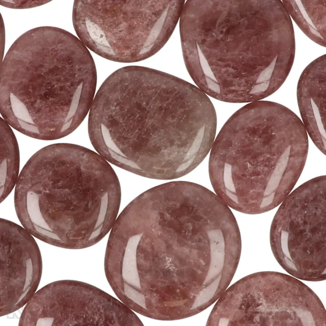 6778 strawberry quartz overlay stones zoom