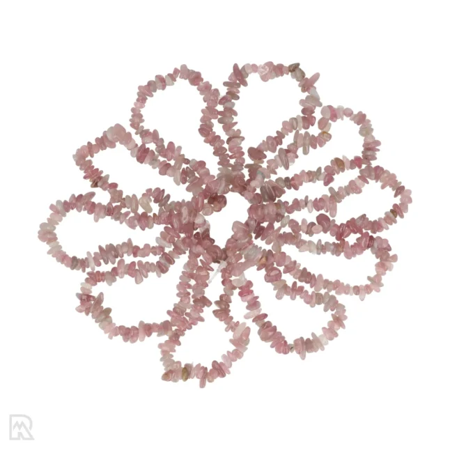 Rose quartz split bracelet | AA