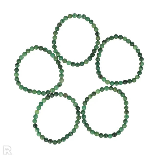 Afrikaanse Jade Kinderarmband | 4 mm