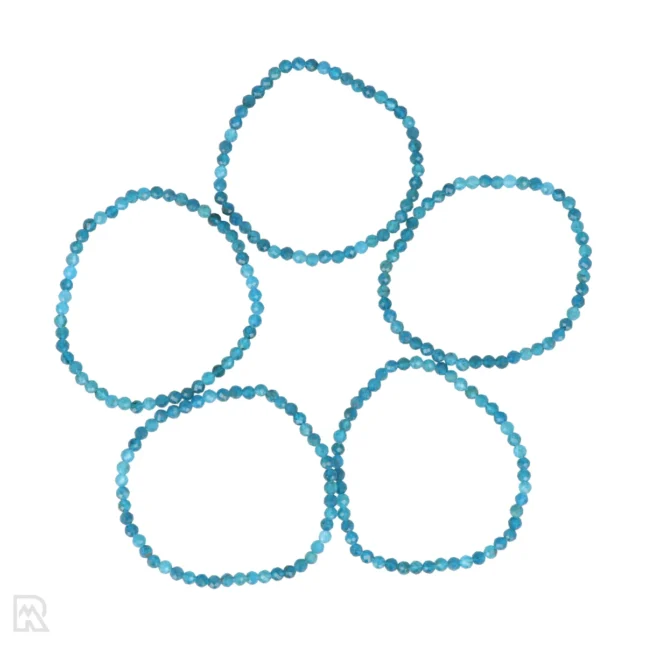 Blauwe Apatiet Facetarmband | 4 mm