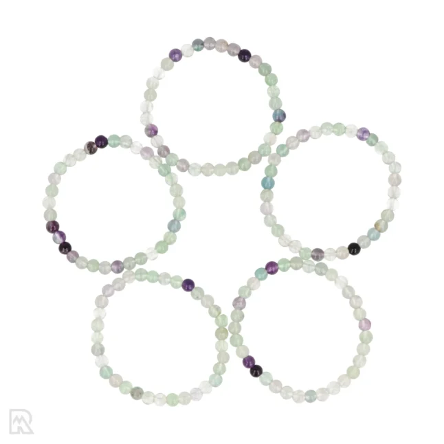 Fluoriet Kinderarmband | 4 mm