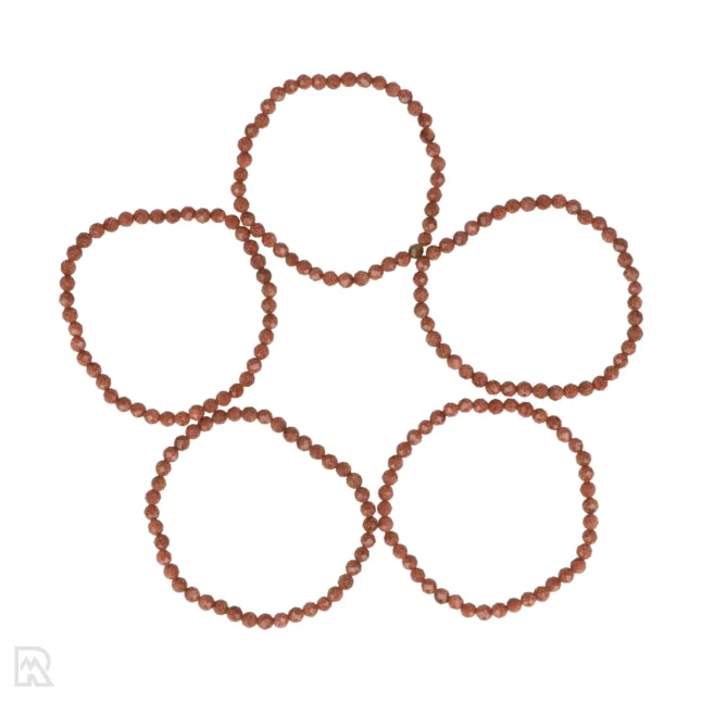 Goudsteen Facetarmband | 4 mm