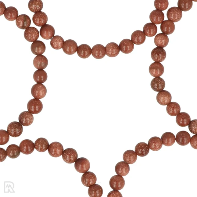 Goudsteen Kogelarmband | 8 mm - Afbeelding 2